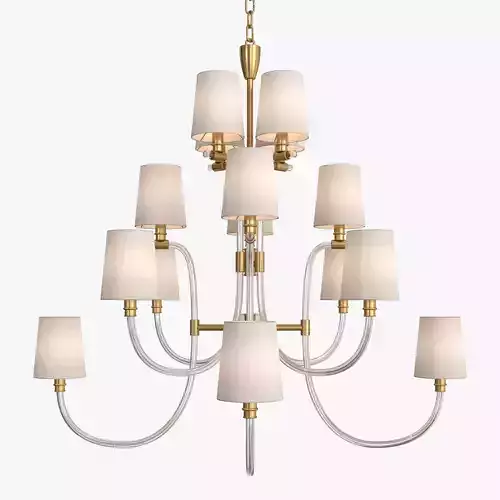 Clarice Large Chandelier by Julie Neill 3D model