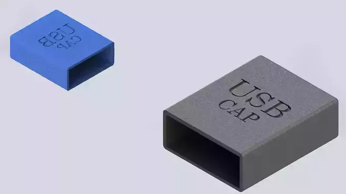 USB Pen Drive Cap 3D print model
