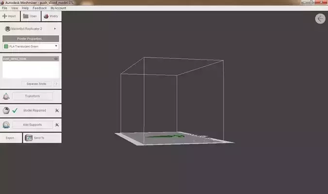 push knife 3D print model