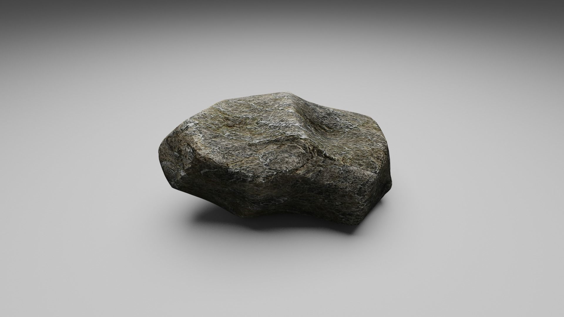 Small Rocks Pack Low-poly 3D model_2