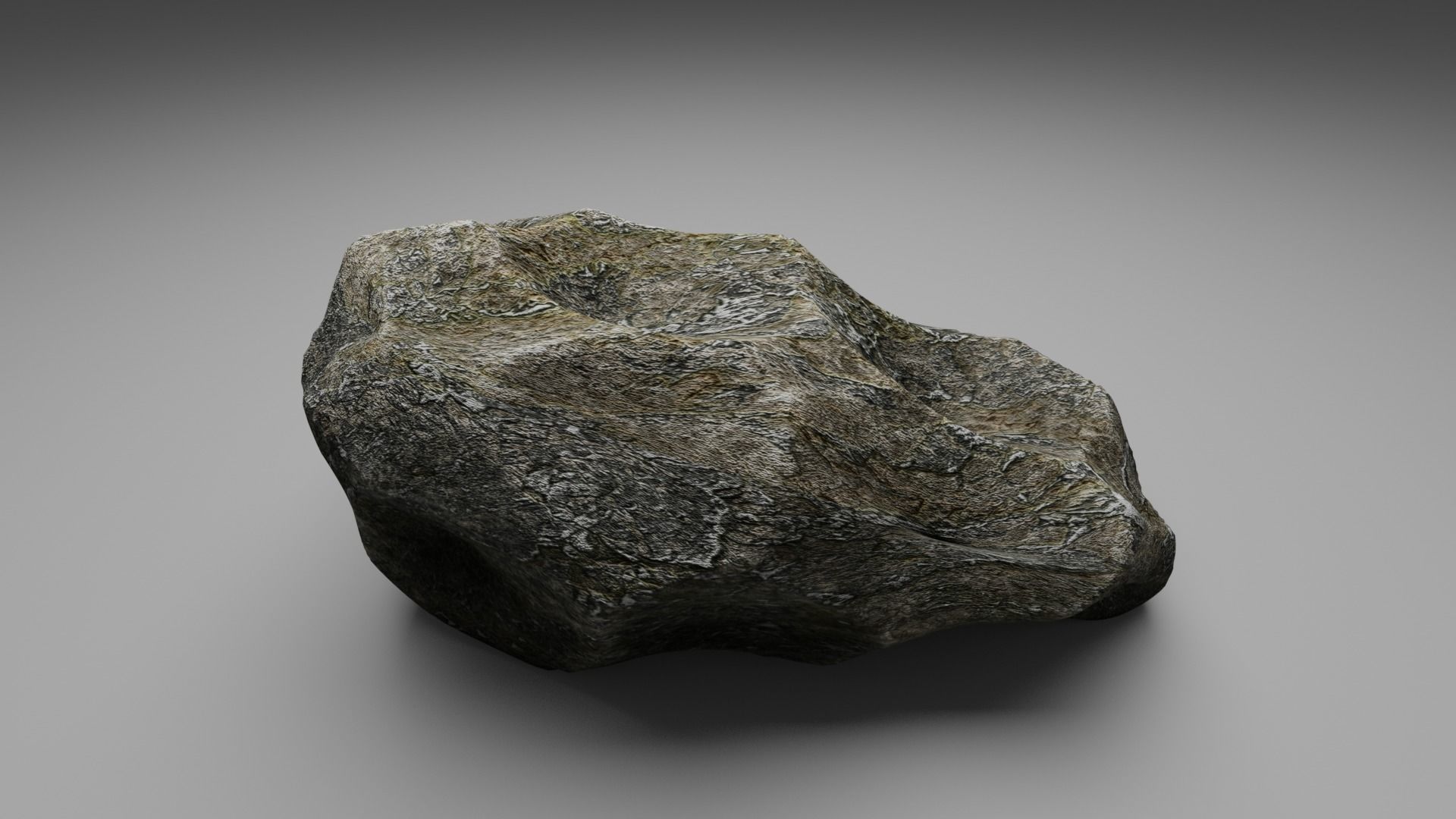 Small Rocks Pack Low-poly 3D model_4
