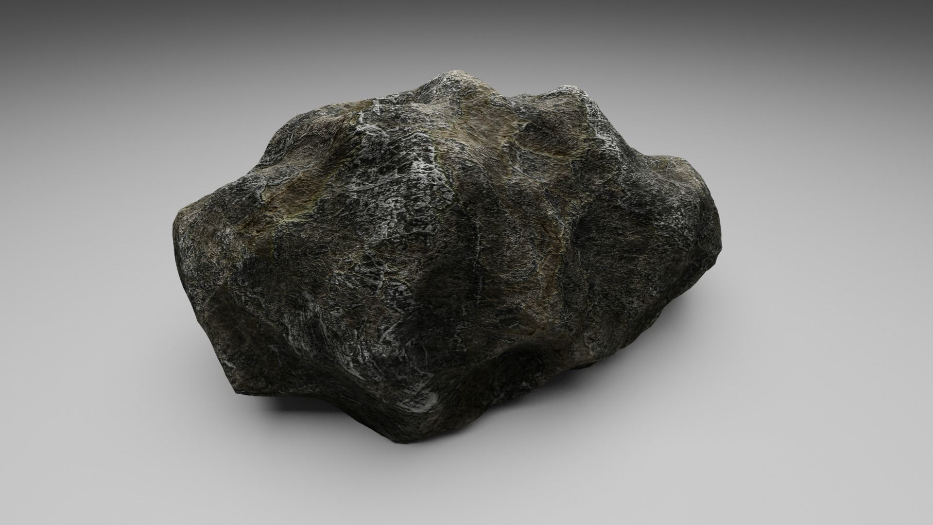 Small Rocks Pack Low-poly 3D model_5
