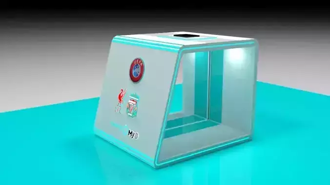 Auto Sanitizing Gate Design 3D - Disinfection Tunnel 