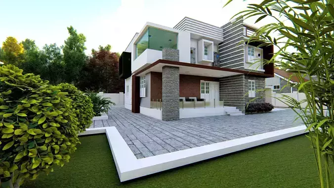 house design 3D model
