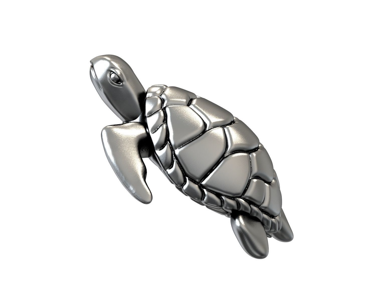 Turtle sea 3d print model 3D print model_29