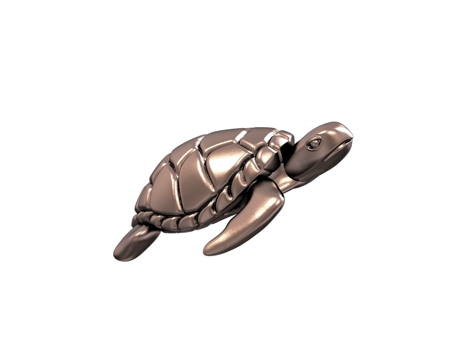 Turtle sea 3d print model 3D print model_6