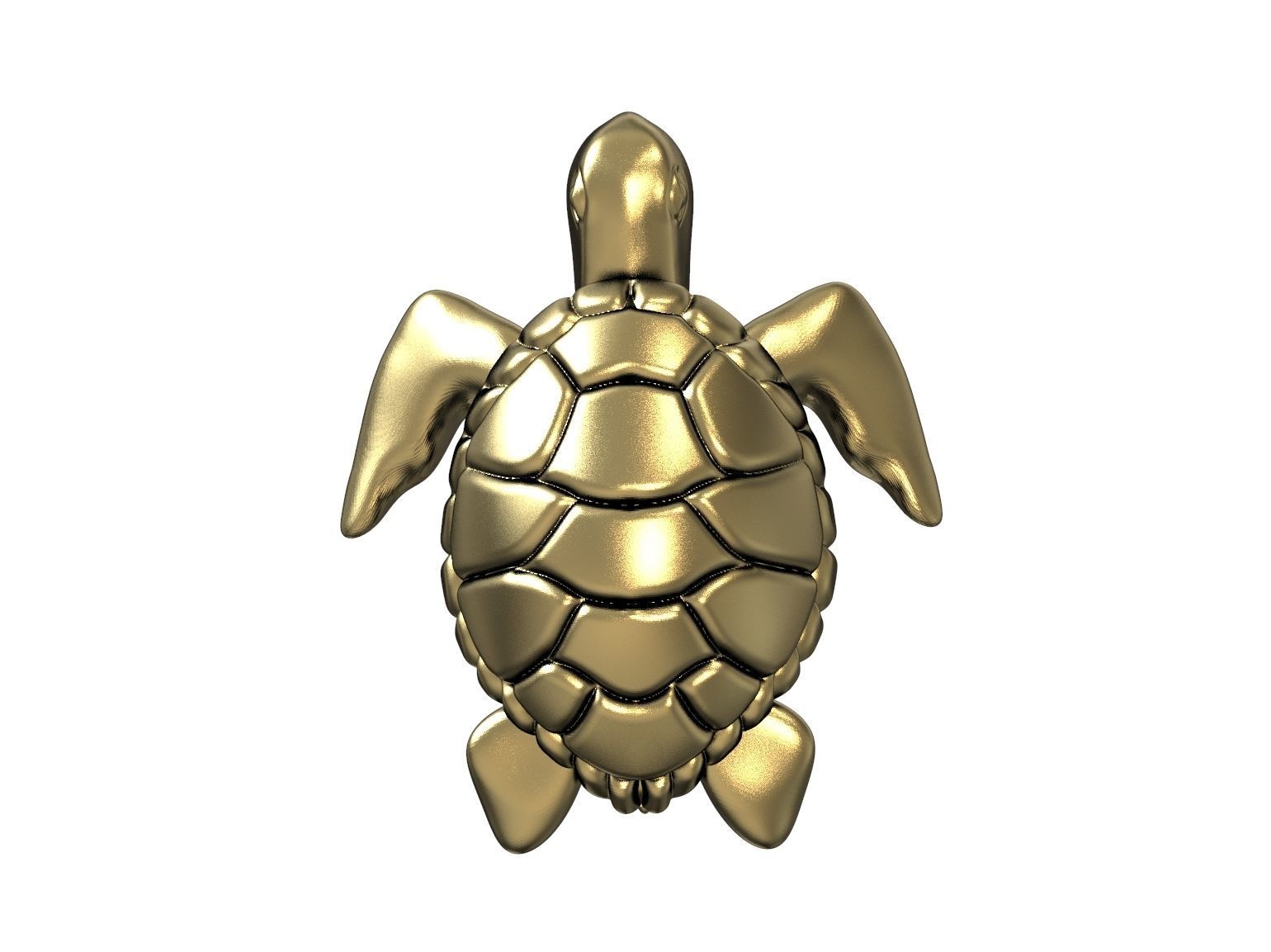 Turtle sea 3d print model 3D print model_39