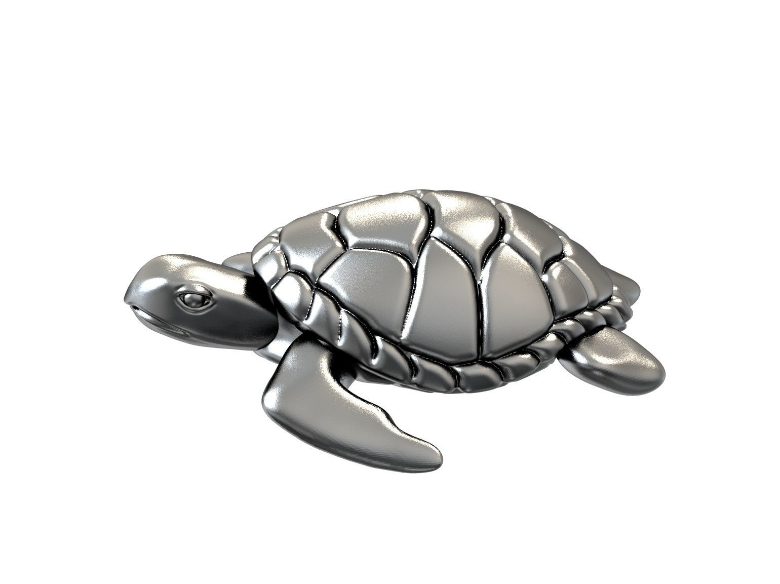Turtle sea 3d print model 3D print model_56