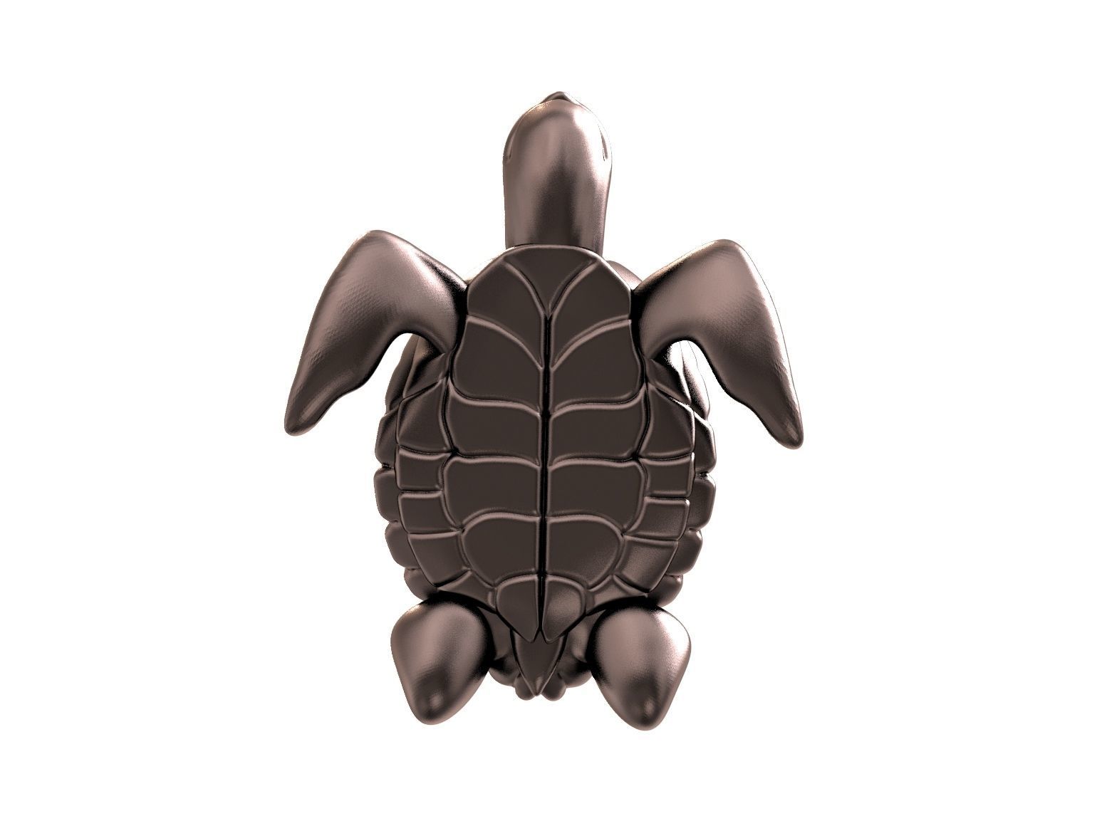 Turtle sea 3d print model 3D print model_43