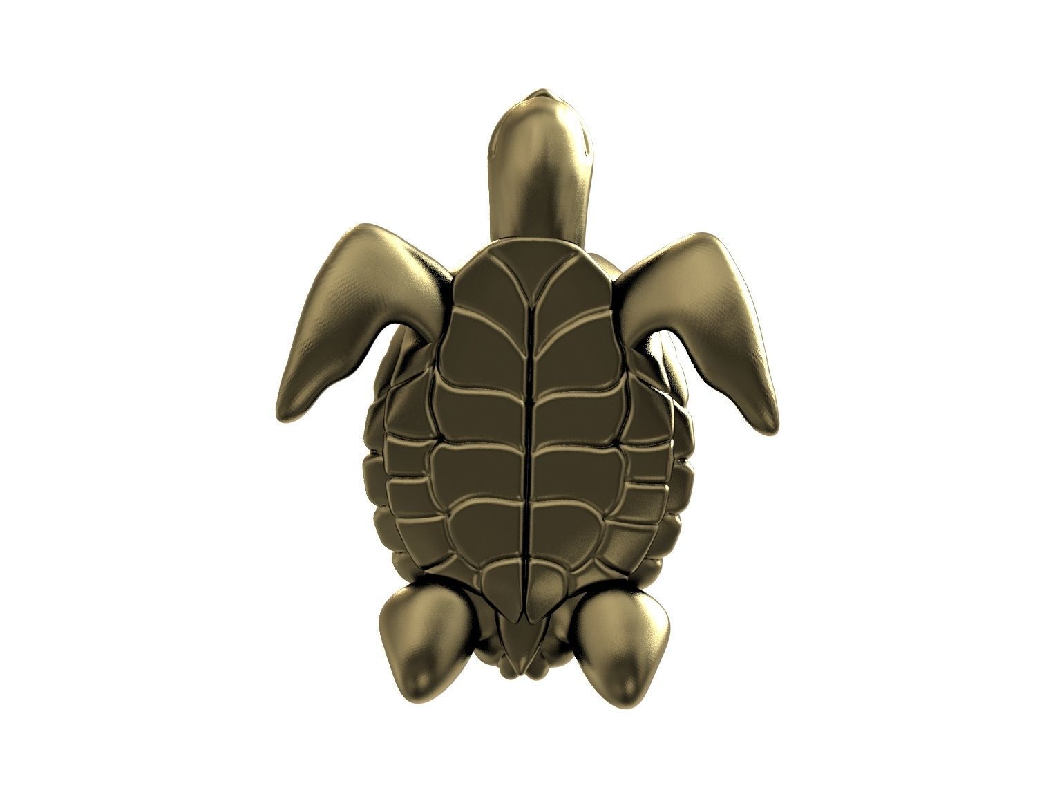 Turtle sea 3d print model 3D print model_68