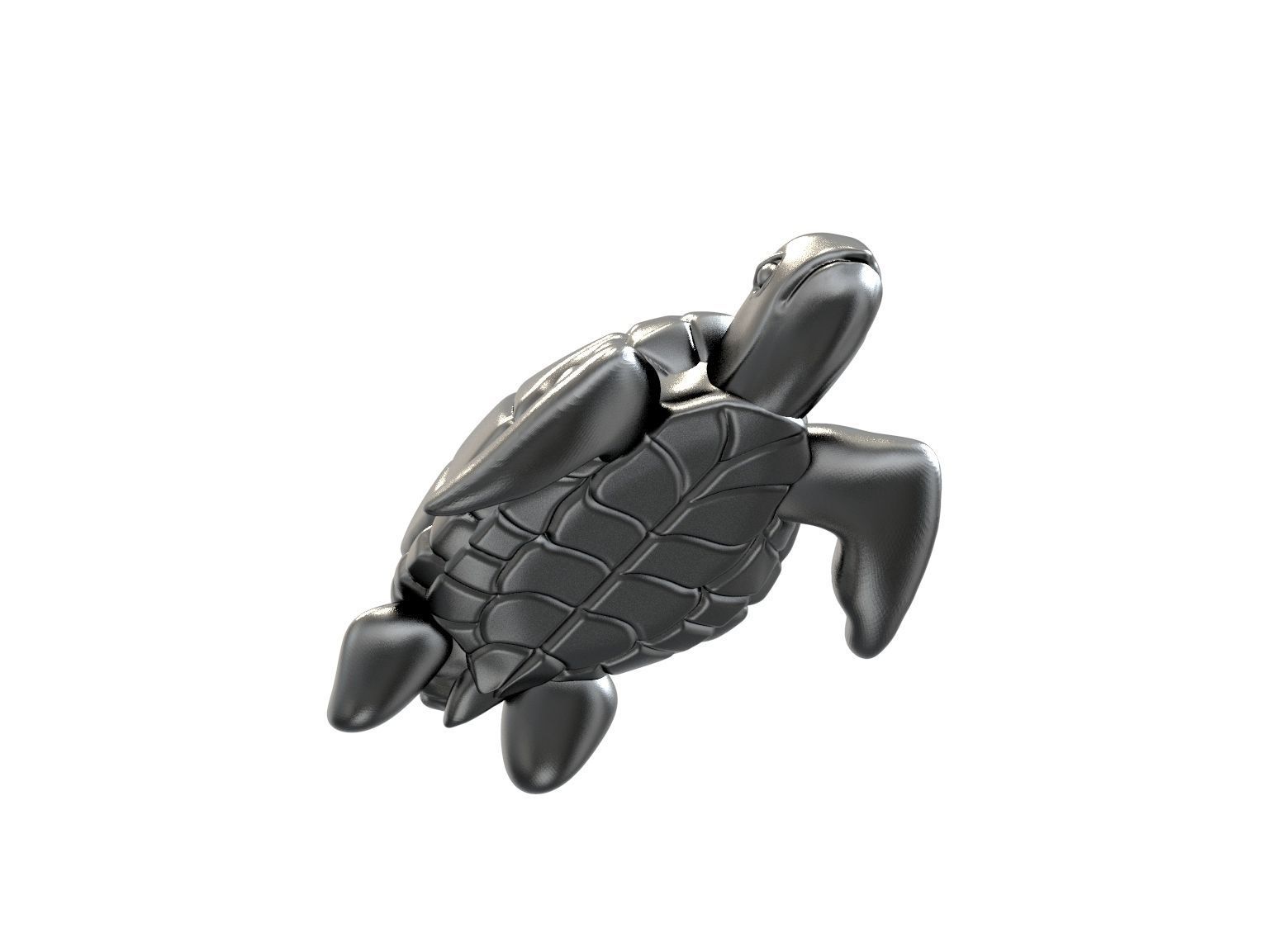 Turtle sea 3d print model 3D print model_58