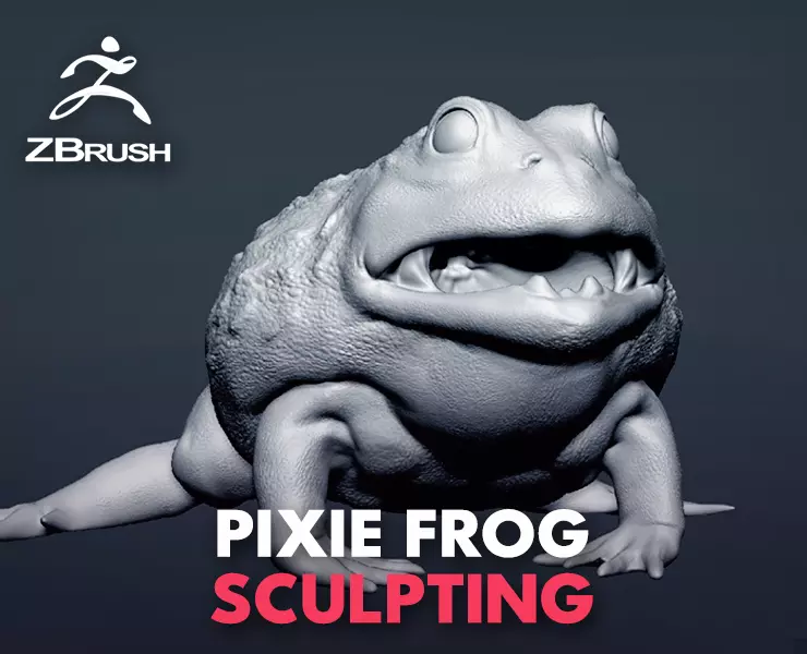 Pixie Frog Sculpt Texture