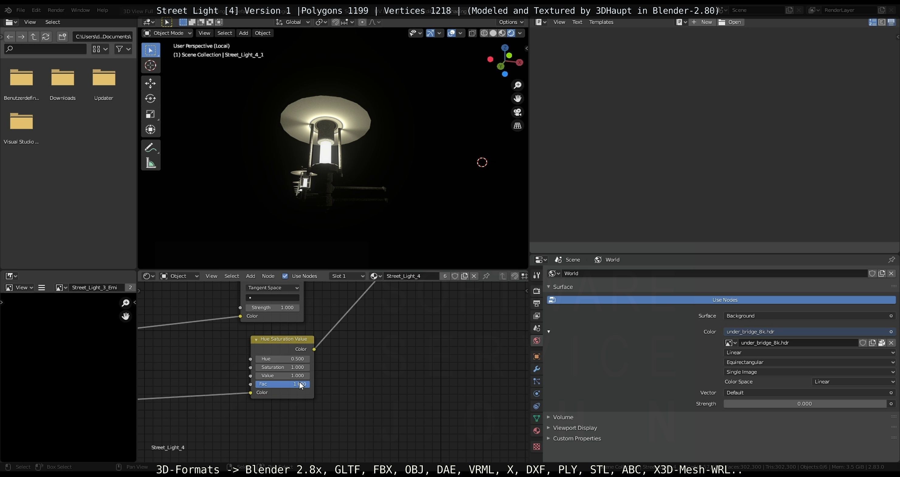 Street Light -4- Object 1 Low-poly 3D model_27