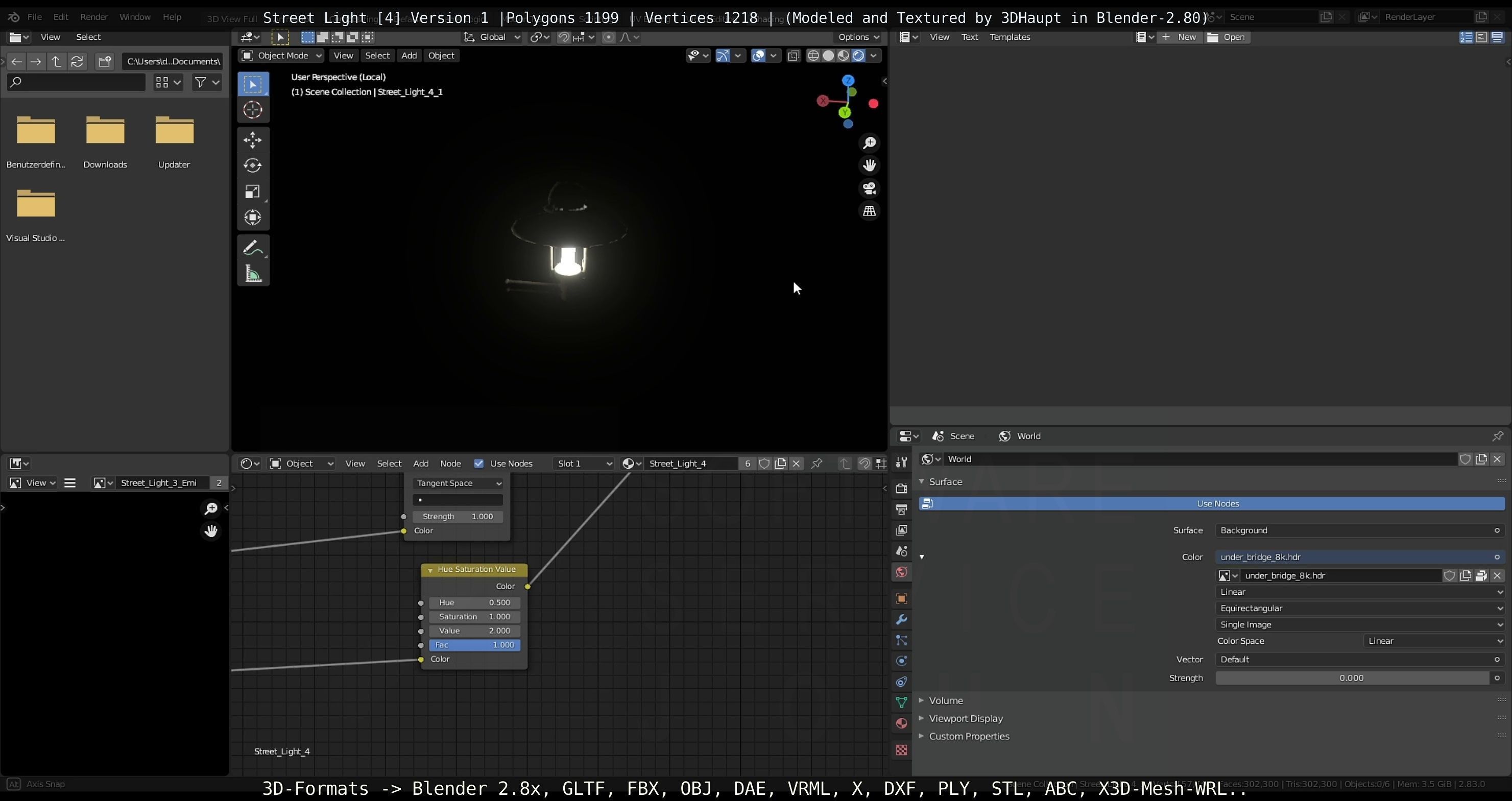 Street Light -4- Object 1 Low-poly 3D model_29