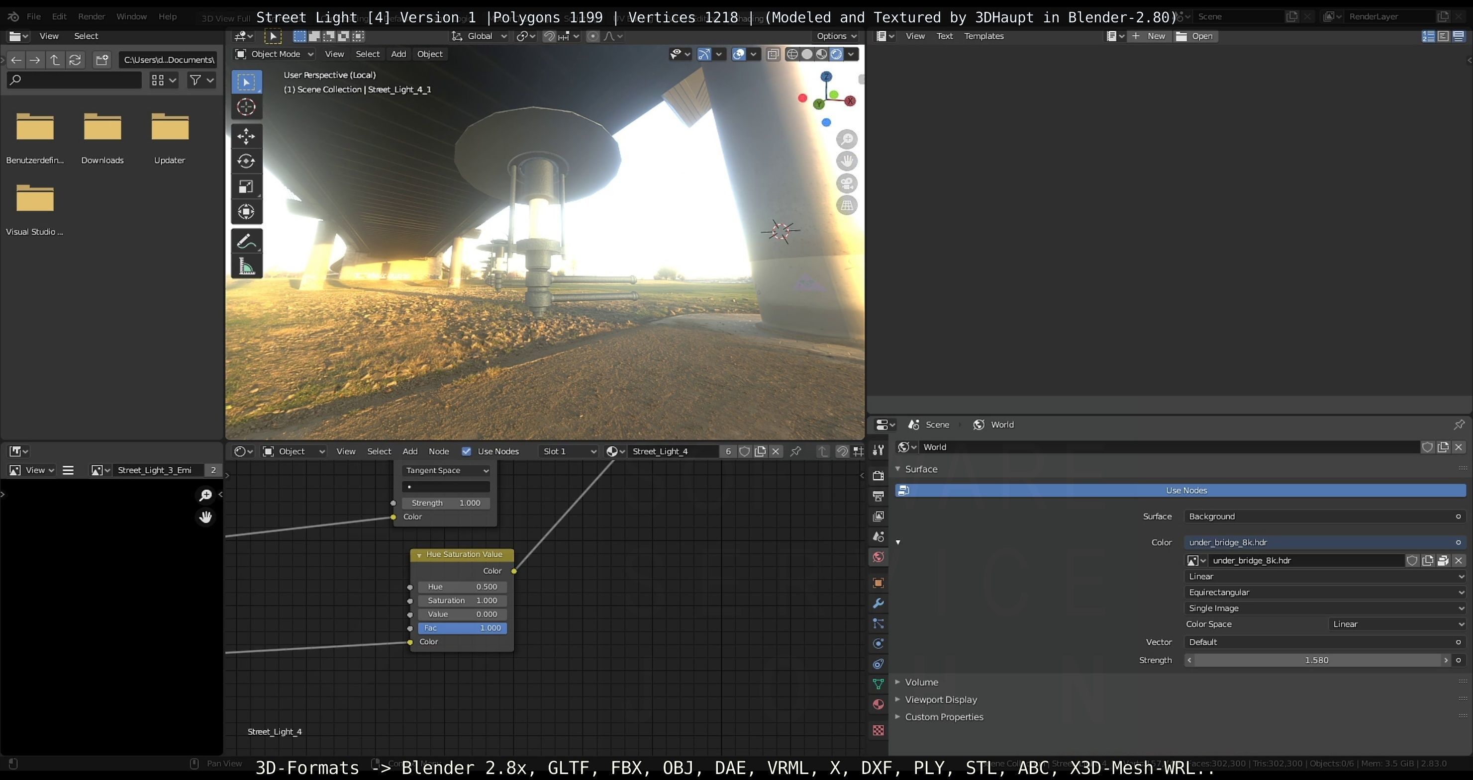 Street Light -4- Object 1 Low-poly 3D model_22