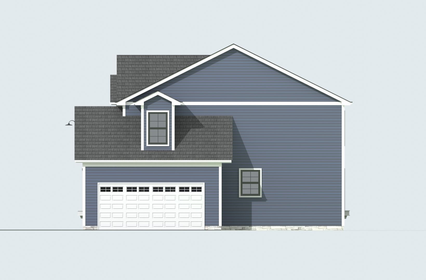 Cape Cod House 17 3D model_4