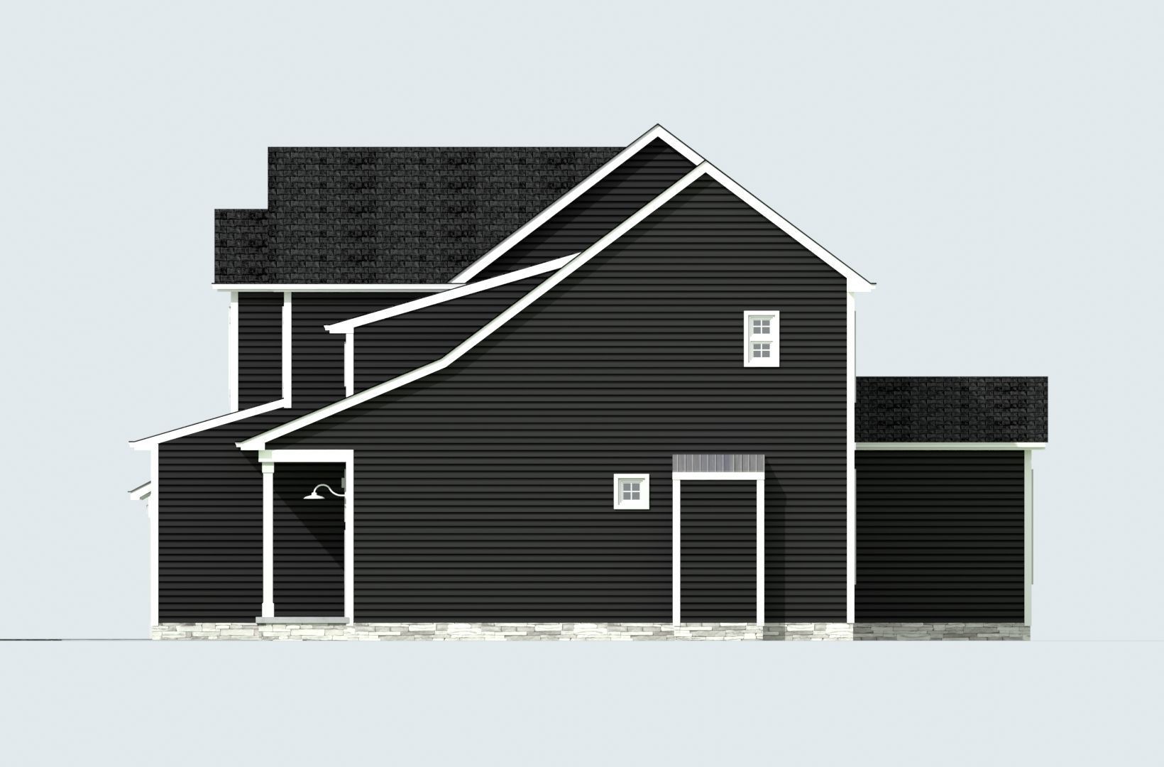 Cape Cod House 19 3D model_4