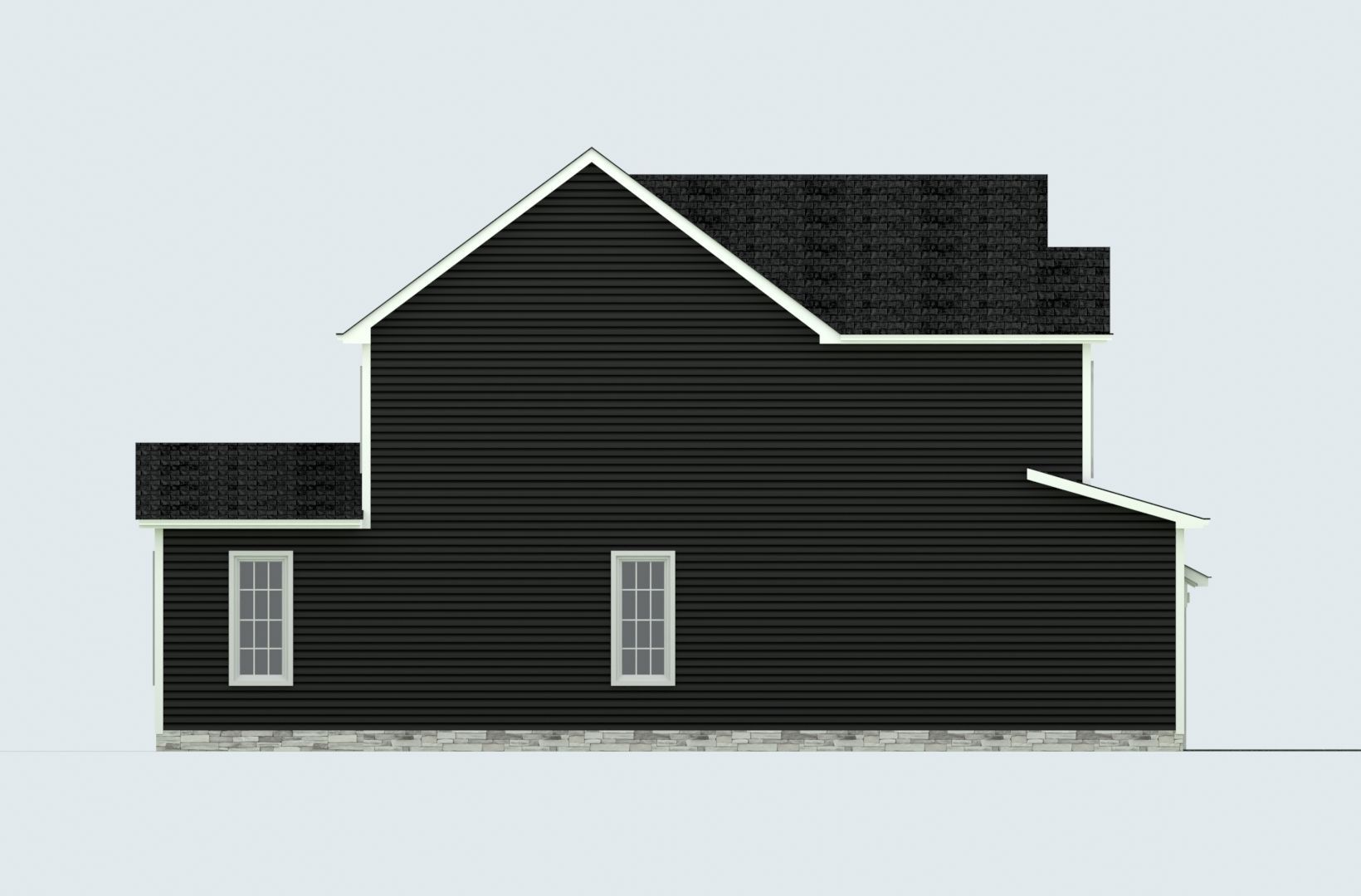 Cape Cod House 19 3D model_3