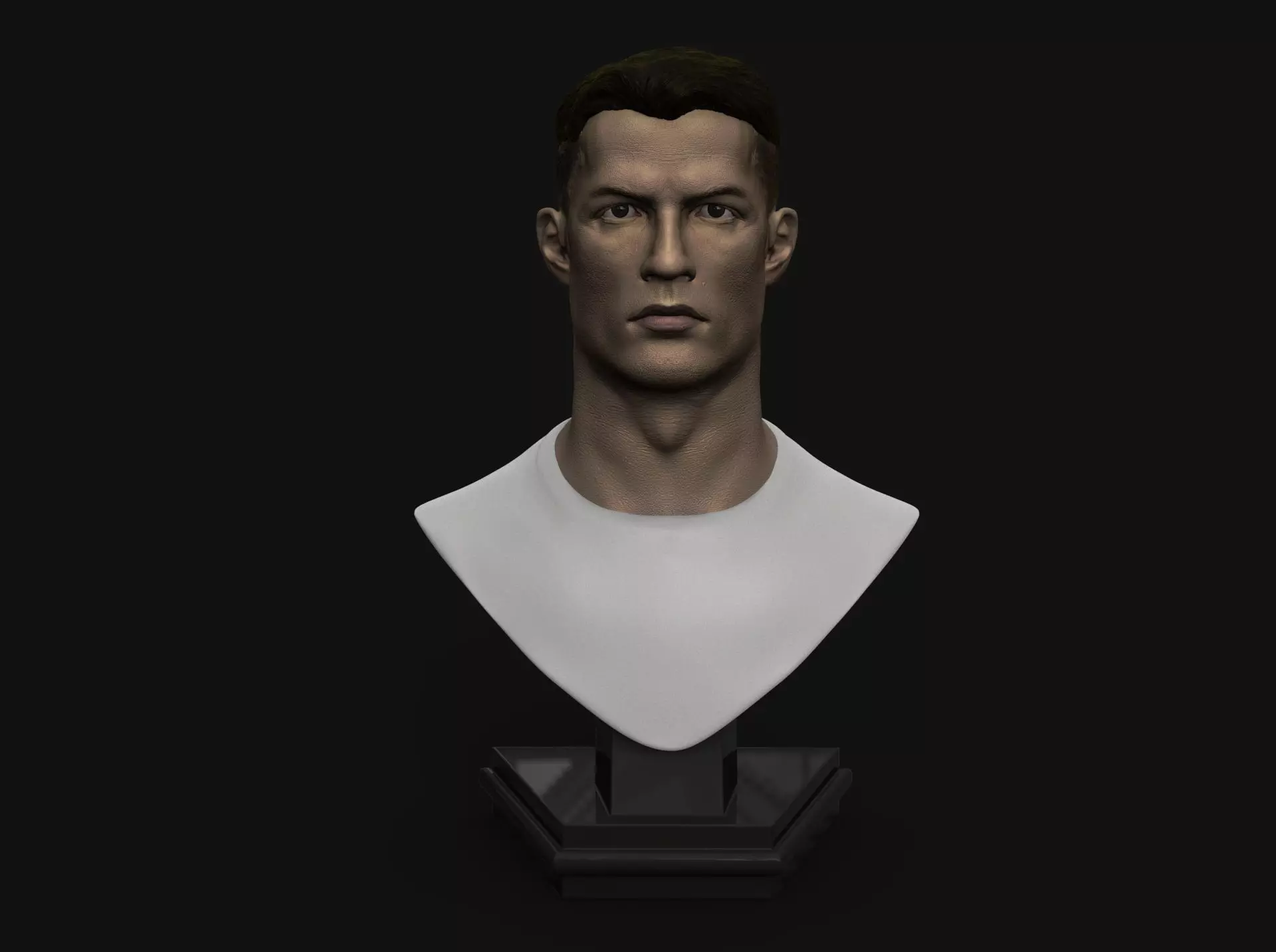 CR7 bust 3D print model