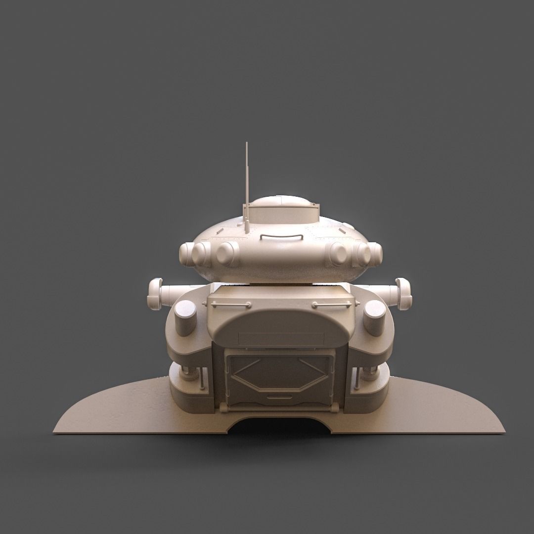 Star Wars AAT Battle Tank 3D Print Ready Model Kit 3D print model_10