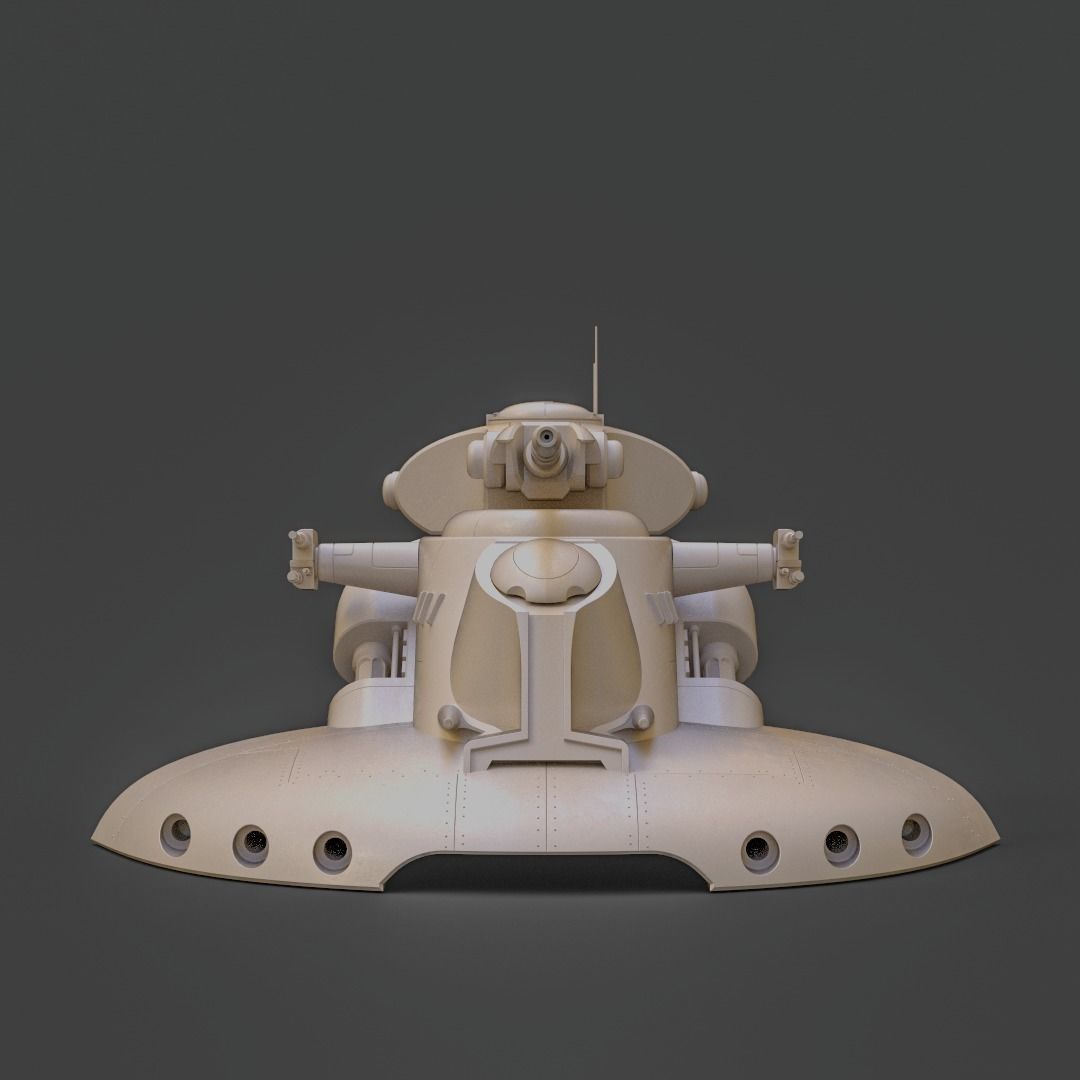 Star Wars AAT Battle Tank 3D Print Ready Model Kit 3D print model_6