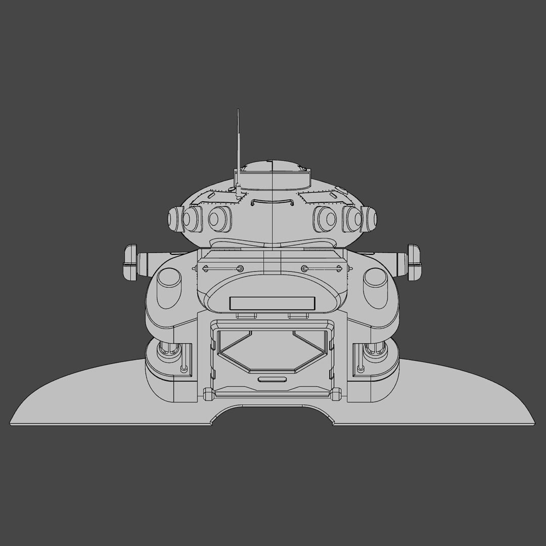 Star Wars AAT Battle Tank 3D Print Ready Model Kit 3D print model_15