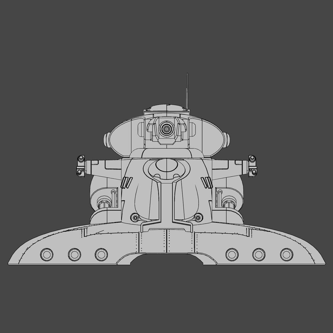 Star Wars AAT Battle Tank 3D Print Ready Model Kit 3D print model_14