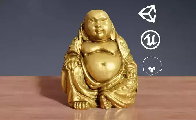 Buddha bronze statue