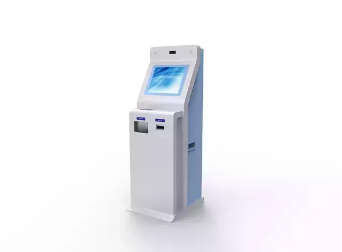 Parking charge machine 3D model