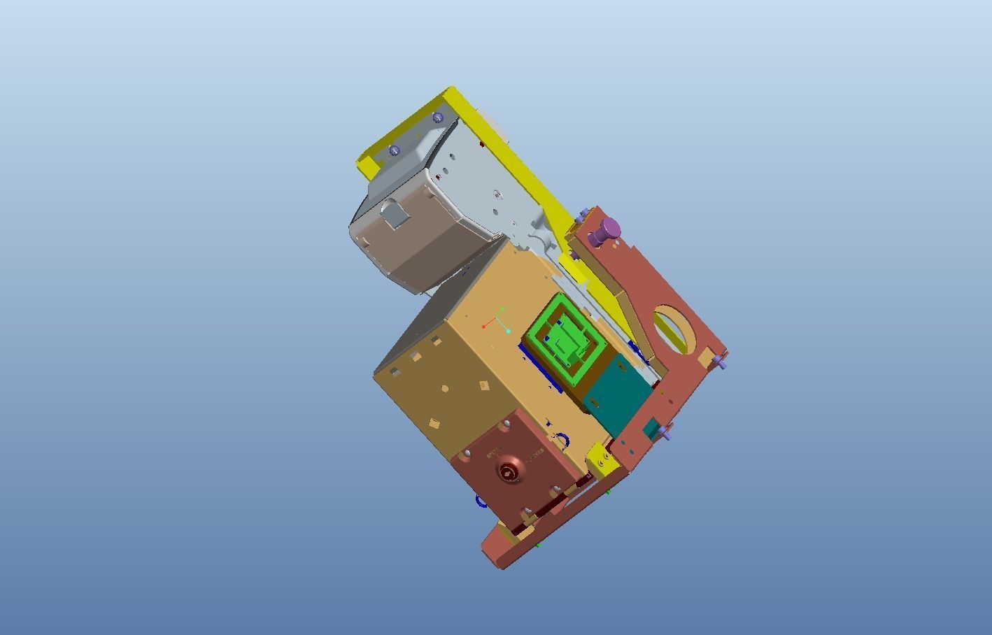 Parking charge machine 3D model_12