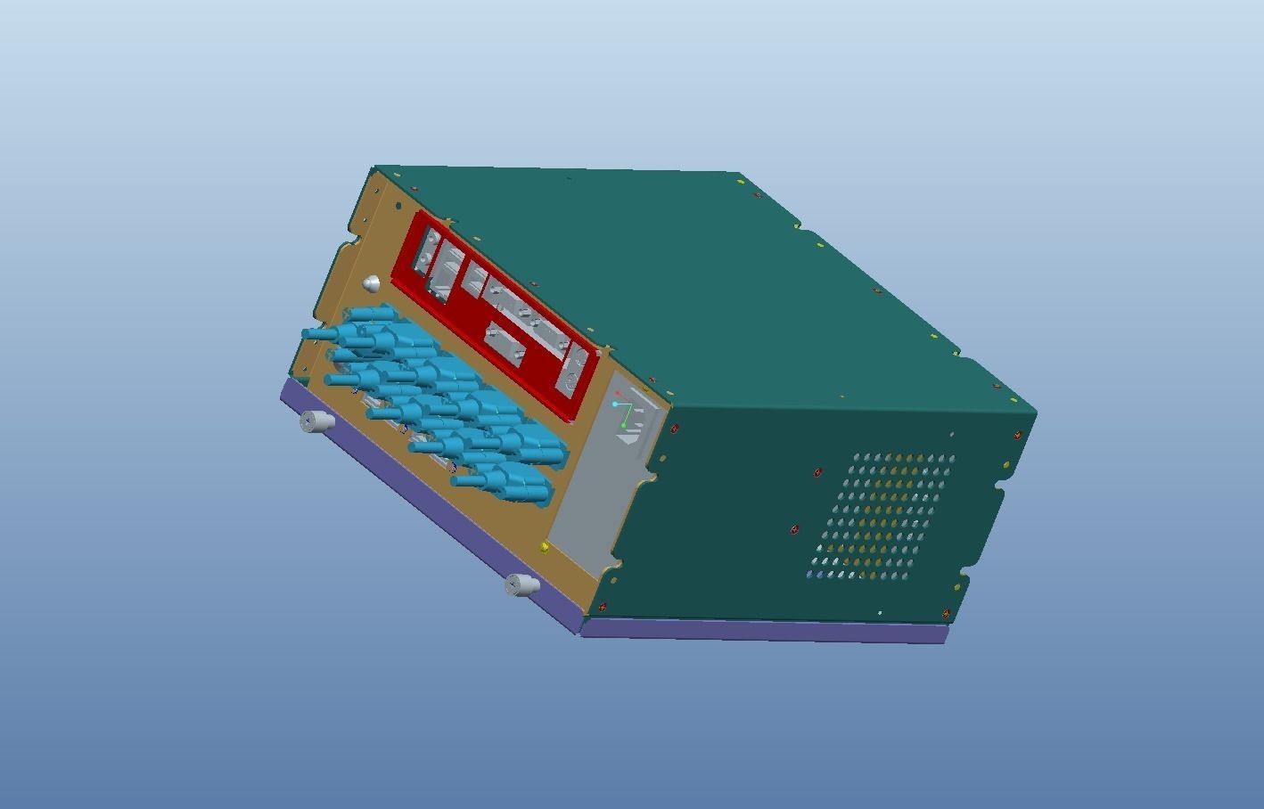 Parking charge machine 3D model_13
