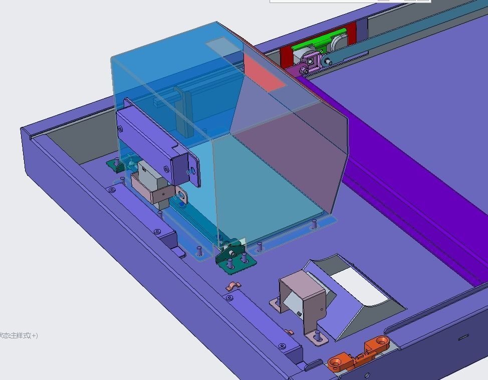 Parking charge machine 3D model_16