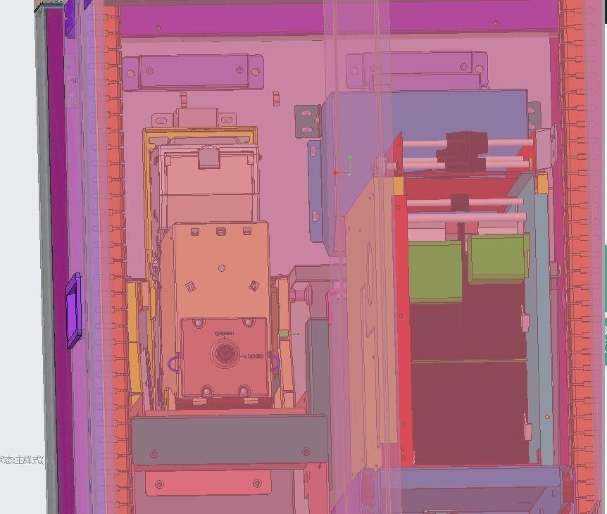 Parking charge machine 3D model_15