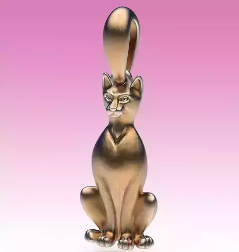 Pendant Sitting Cat