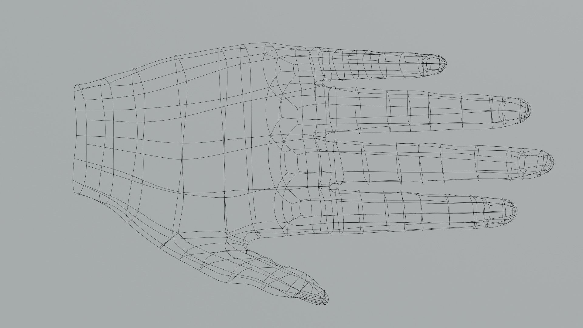 Female hand  Free 3D model_15