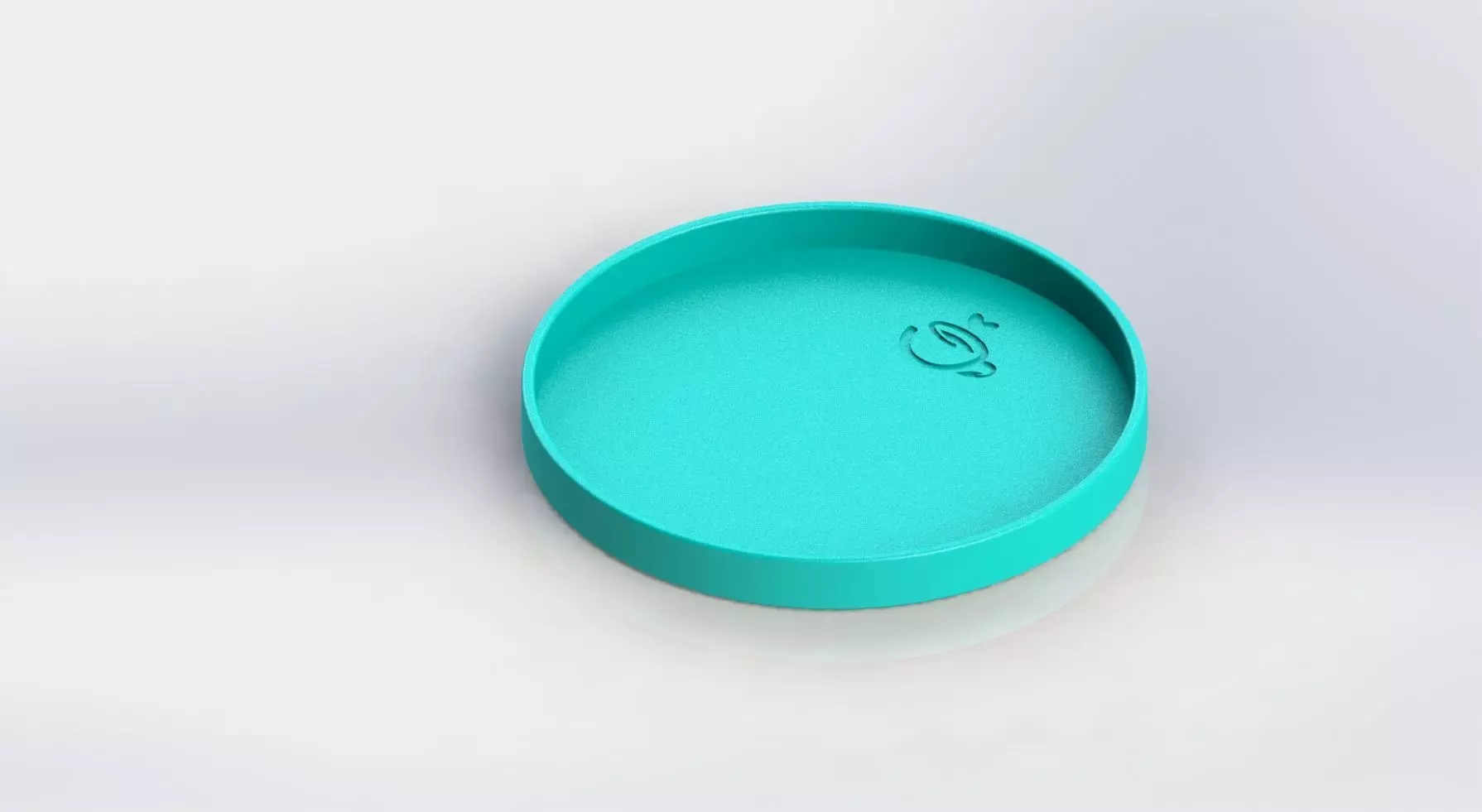 Coffee Mug Caster For Desk 3D print model