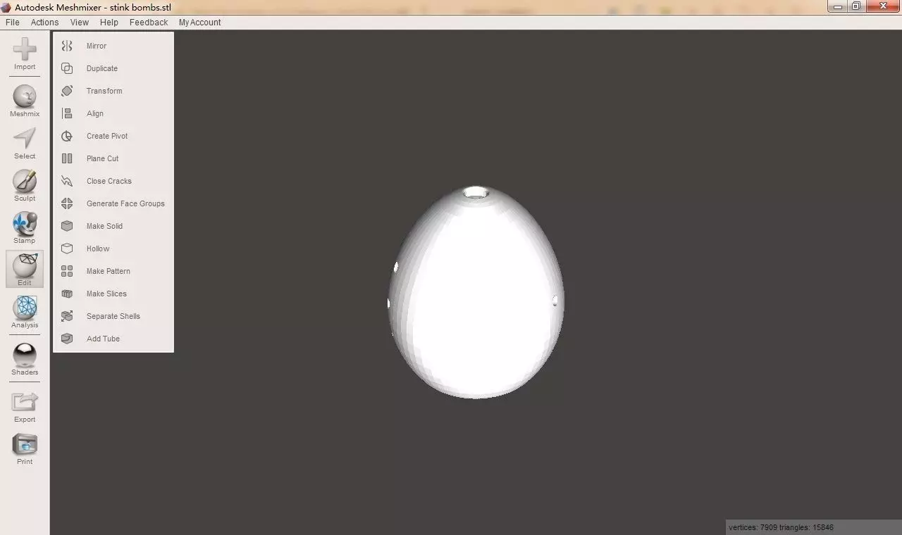 stink bombs 3D print model_0