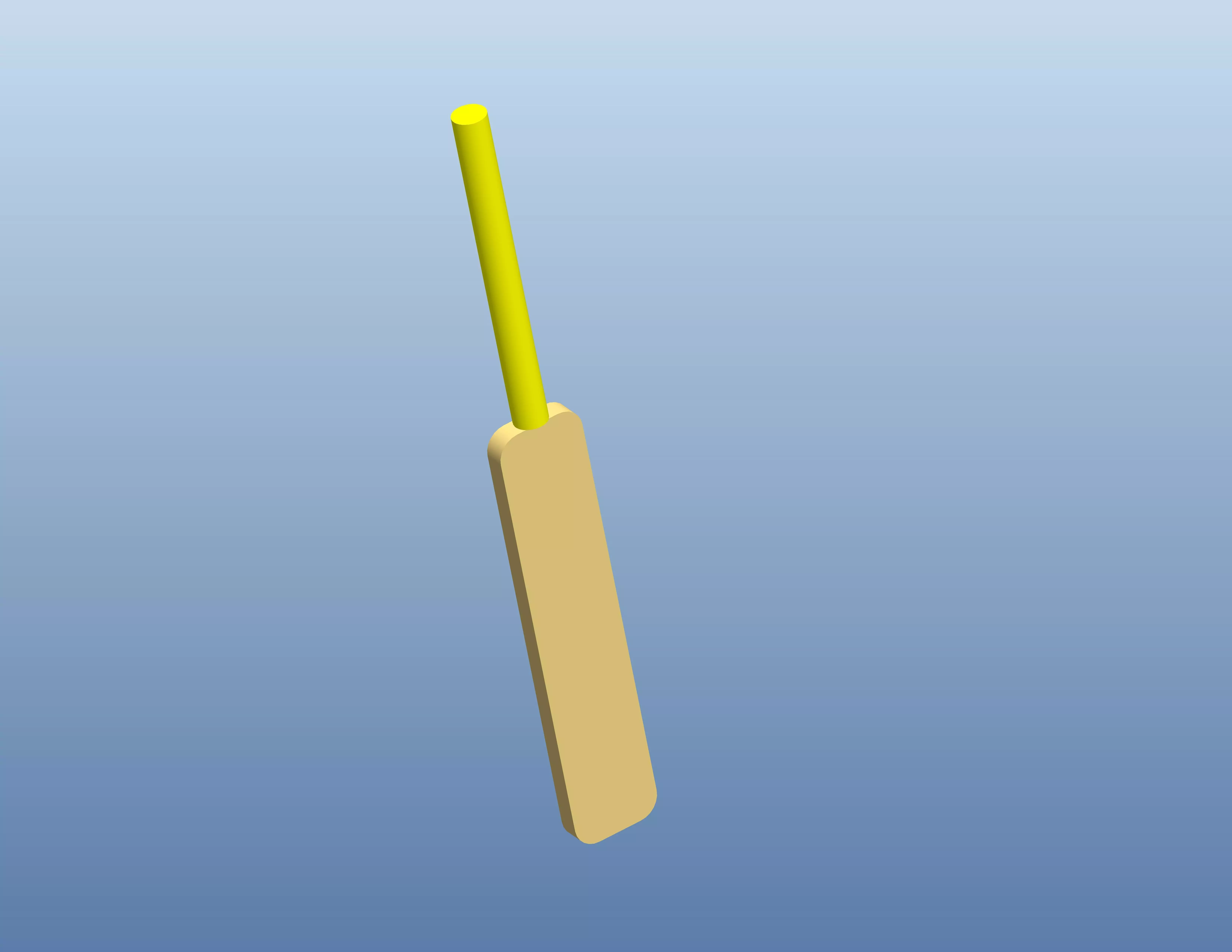Cricket Bat 3D print model