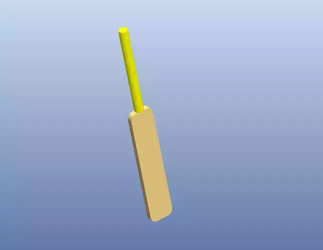 Cricket Bat 3D print model