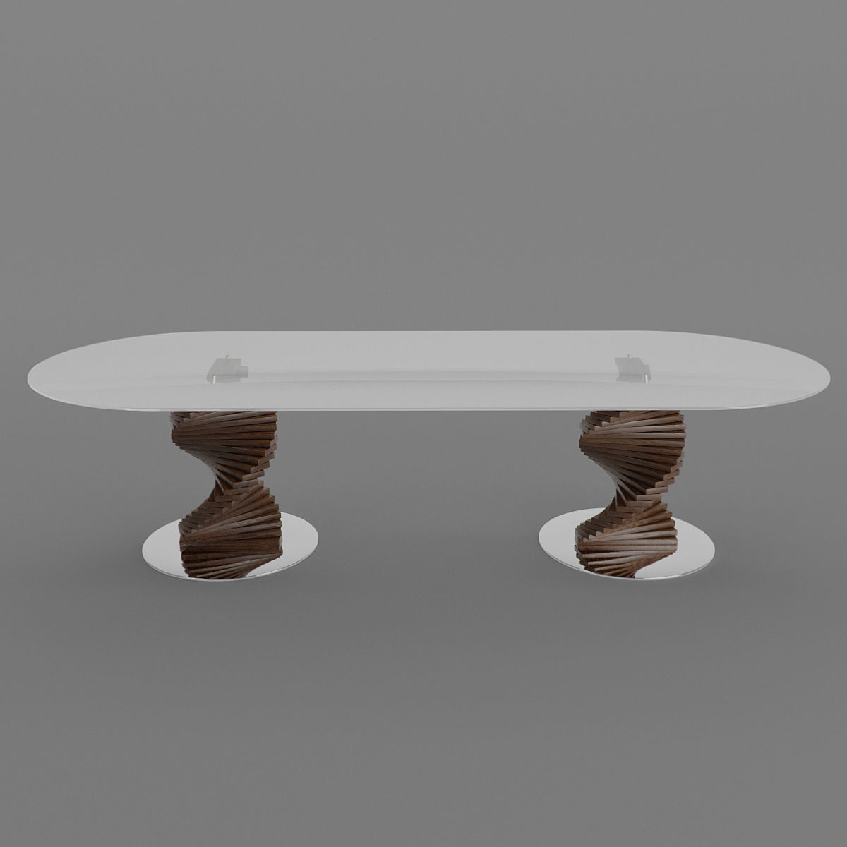 Big Firenze Table Round Edge 3D model_6
