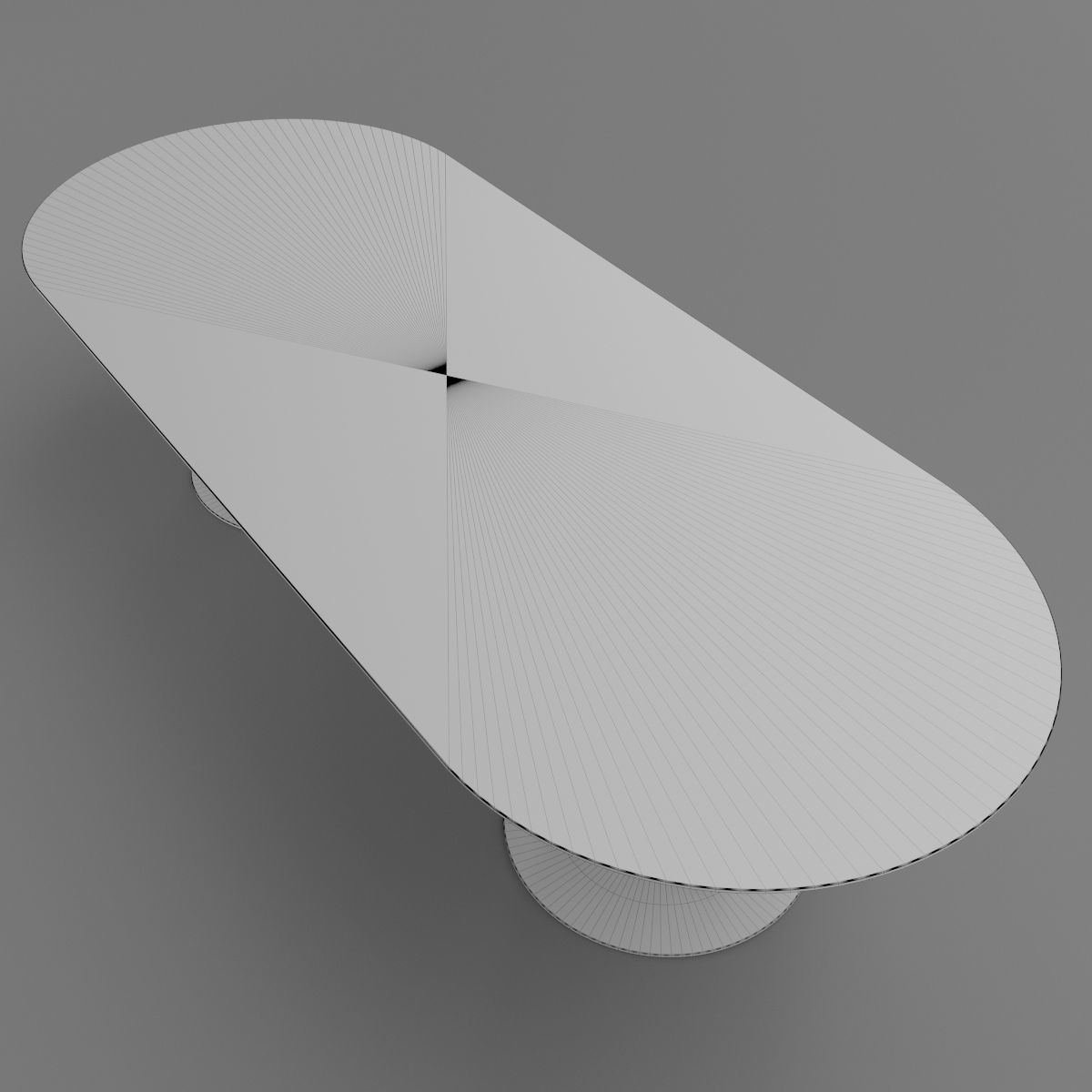 Big Firenze Table Round Edge 3D model_13