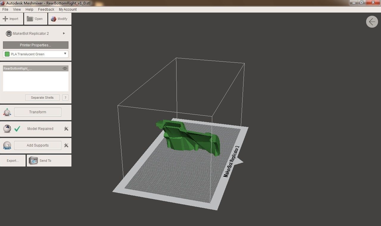 Halo 4 Helmet Full Size A 3D model_4