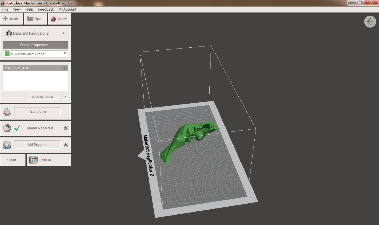 Halo 4 Helmet Full Size A 3D model_2