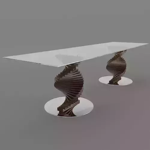 Big Firenze Table Square 3D model