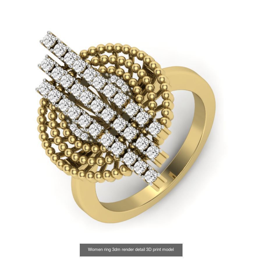 29 Male ring 3dm render detail 3D print model  3D Model Collection_9