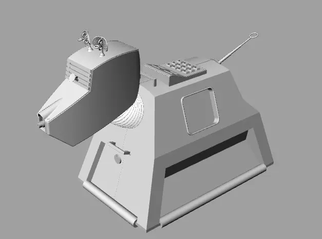 Doctor Who K9 MkI 3D print model_0