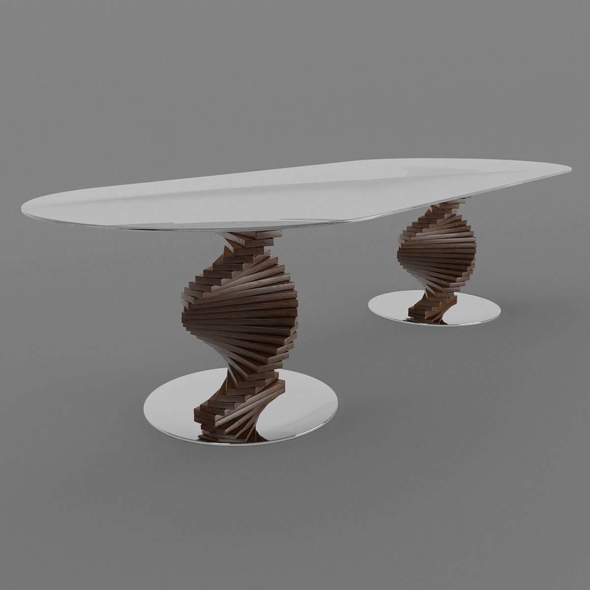 Firenze and Big Firenze Tables 3D Model Collection_4