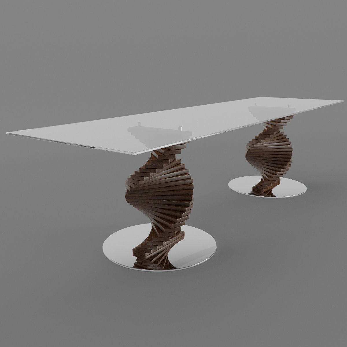 Firenze and Big Firenze Tables 3D Model Collection_7