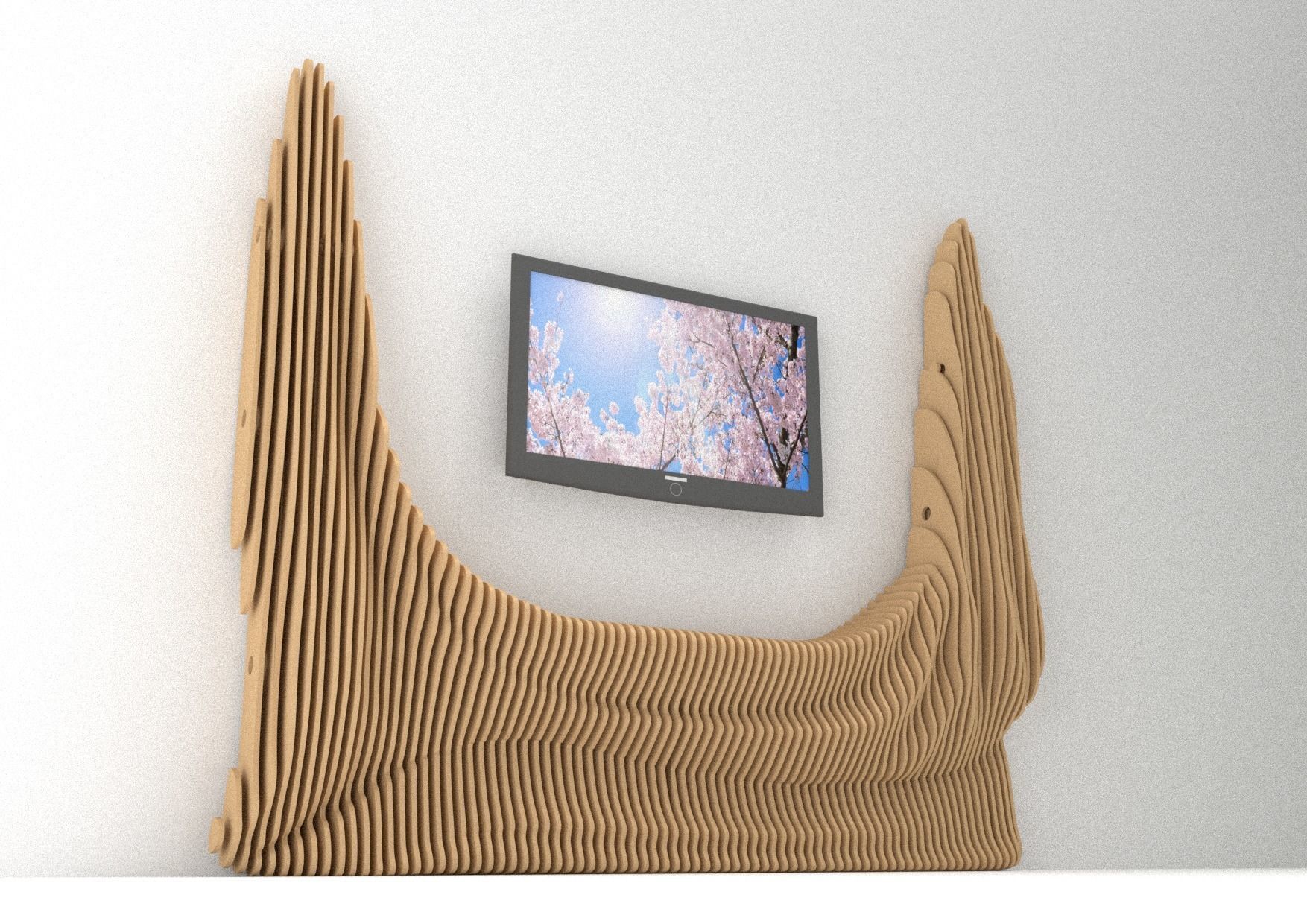 Parametric TV 3D model 03 3D model_4