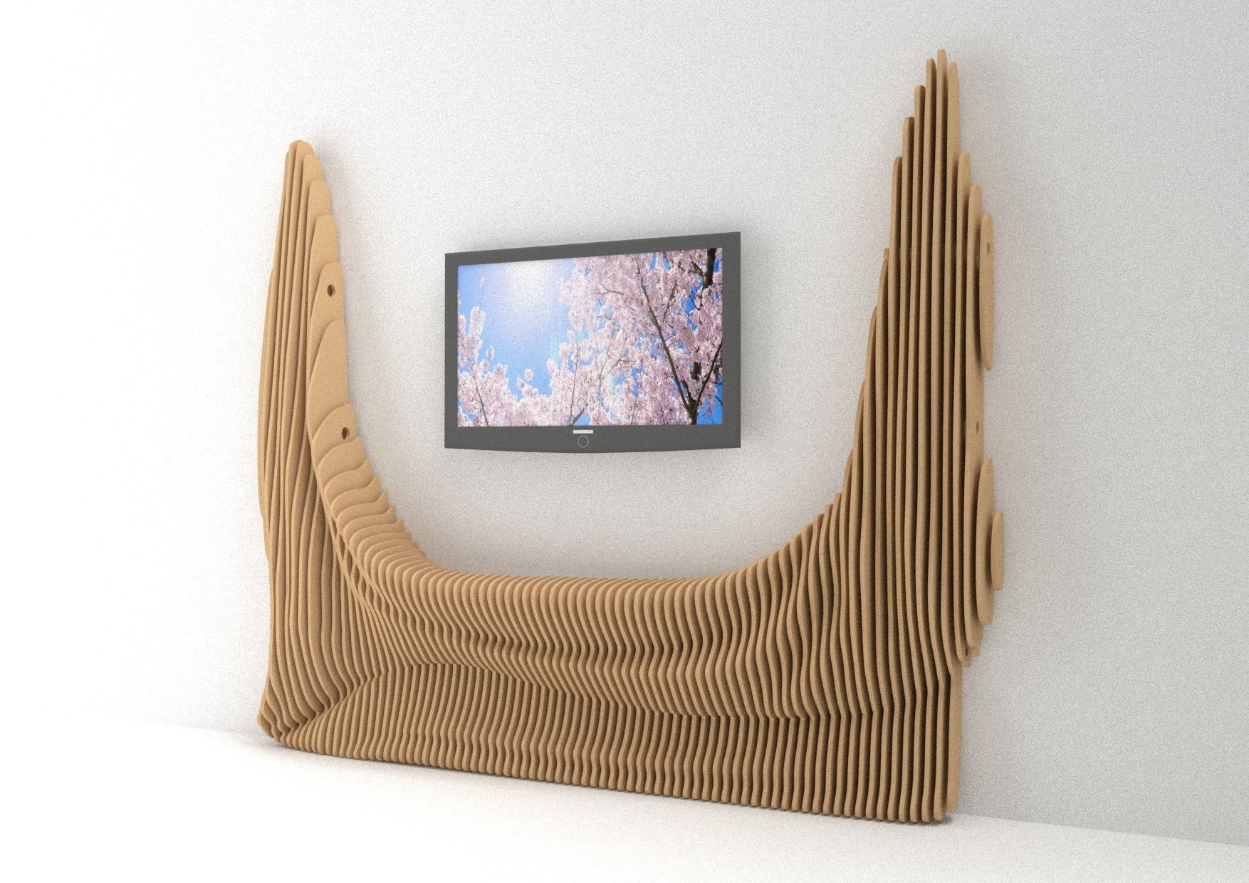 Parametric TV 3D model 03 3D model_1